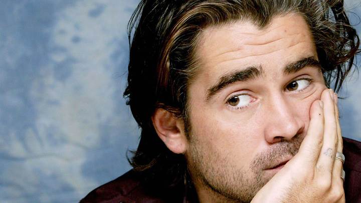 Colin Farrell Looking At Someone